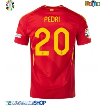 Maglie da calcio Spagna Pedri Gonzalez #20 Prima Maglia Europei 2024 Manica Corta
